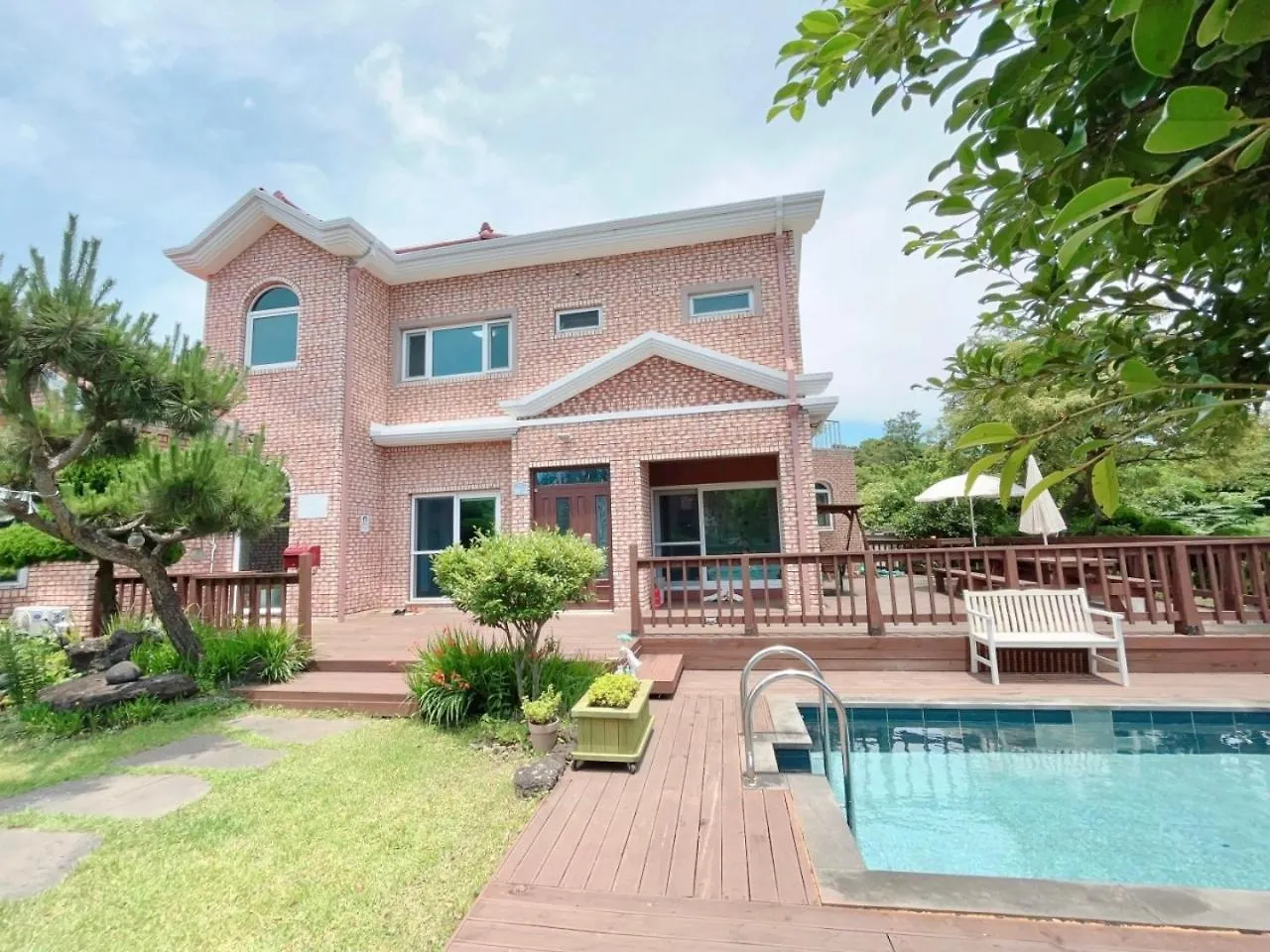 Jeju Ocean Sky Village Pension Semesterbostad